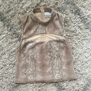 Urban Outfitters Snake Print Top